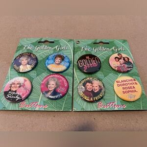 Golden Girls buttons